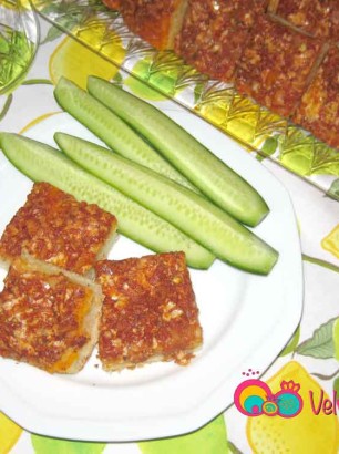 Cheese Zaatar and Red Pepper Paste Appetizer
