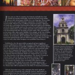 Single article magazine layout