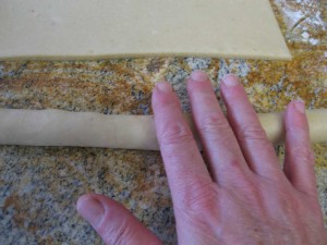Secure the opening by rolling it back and forth a few times using both hands.