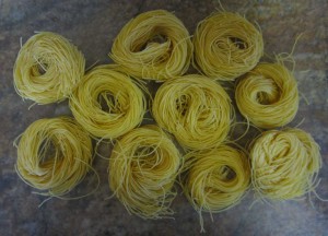 Vermicelli pasta