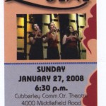 Program ticket design