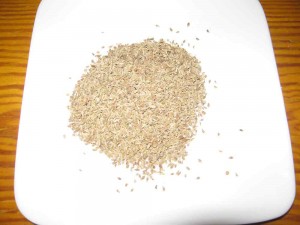 A closer look at whole anise.