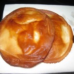 Drain bread on paper towel.