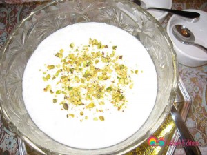 Rice Pudding with Rose Water Recipe