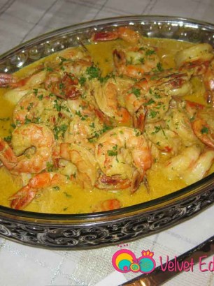 Prawns Shrimp in Curry Sauce Recipe