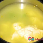 Transfer the creamy asparagus into a saucepan and add remaining ingredients.