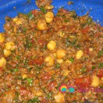 Add the rest of the ingredients and seasoning to the bulgur and parsley.