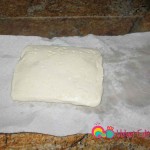 Remove from the oven and place each piece on a few sheets of paper towel.