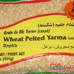 Add the crushed peeled wheat or yarma.