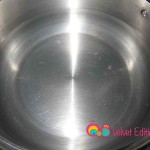Fill a large pot halfway with water and bring to a boil.