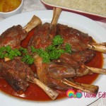 Lamb shanks slow cooked to perfection!