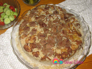 Maklboubeh with Beef and Cauliflower.