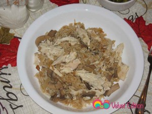 Chicken and Rice Casserole.